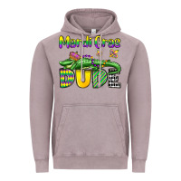 Vintage Zinc mardi gras dude alligator olivia Vintage Hoodie - OliviaCreatesArt