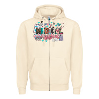 Sandshell medical assistant Zipper Hoodie - BarkalooDesign