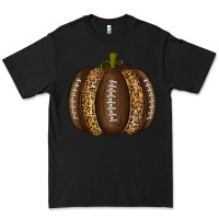 Black American Football Pumpkin Premium Tee - texasbilliewilder