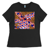 Black 4th of july patriotic usa Ladies Tee - TumblerDesignByShophia