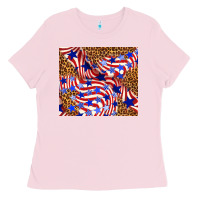 4th Of July Patriotic Usa Ladies Tee | Teevron