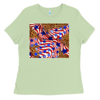 Matcha 4th of july patriotic usa Ladies Tee - TumblerDesignByShophia