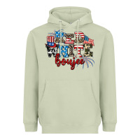 Matcha Red whıte boujee Heavyweight Hoodie - AdoDesignShop