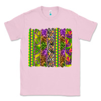 Bubblegum Pink Mardi Gras brushstroke Classic Tee - HowdyJamesFarm
