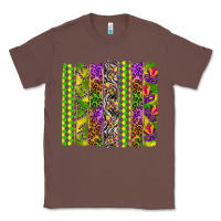 Chestnut Mardi Gras brushstroke Classic Tee - HowdyJamesFarm