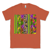Copper Mardi Gras brushstroke Classic Tee - HowdyJamesFarm