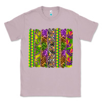 Lilac Mardi Gras brushstroke Classic Tee - HowdyJamesFarm