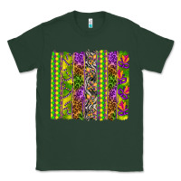 Sports Green Mardi Gras brushstroke Classic Tee - HowdyJamesFarm