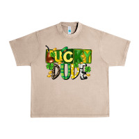 French Oak Lucky dude  St. Patrick's Day Urban Heavy Tee - CowGirlArtShop