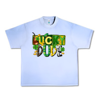 Grape Ice Lucky dude  St. Patrick's Day Urban Heavy Tee - CowGirlArtShop
