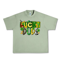 Oil Green Lucky dude  St. Patrick's Day Urban Heavy Tee - CowGirlArtShop