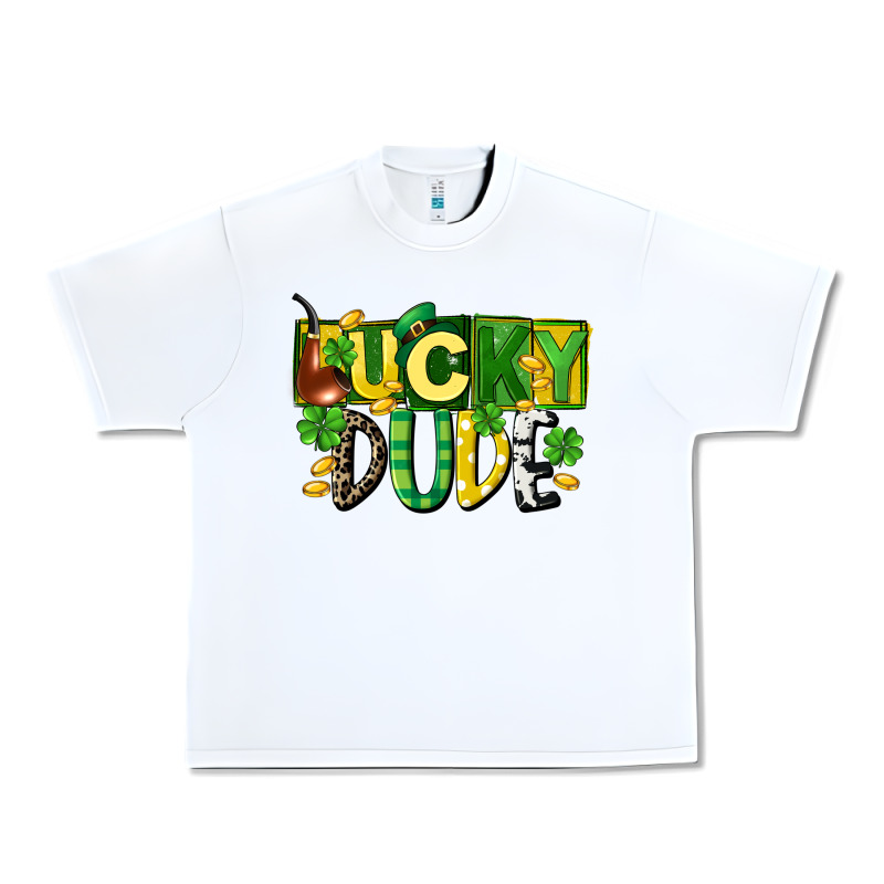 Lucky Dude  St. Patrick's Day Urban Heavy Tee by CowGirlArtShop | Teevron