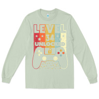 Matcha level 34 unlocked shirt video gamer 34th birthday gifts tee t shirt Long Sleeve Tee - longCreatives