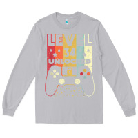 Moon Dust level 34 unlocked shirt video gamer 34th birthday gifts tee t shirt Long Sleeve Tee - longCreatives