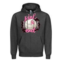 Pink Out Volleyball Zipper Hoodie | Teevron