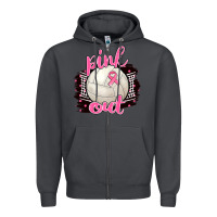 Smoke Pink Out Volleyball Zipper Hoodie - BarkalooDesign