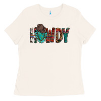 Western Howdy Gemstone Cowboy Hat Ladies Tee | Teevron