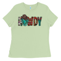 Matcha Western Howdy Gemstone Cowboy Hat Ladies Tee - HowdyJamesFarm