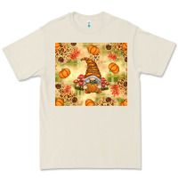 Bone Fall Pumpkins and Gnome with Leopard Premium Tee - texasbilliewilder