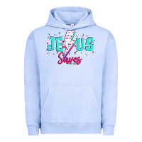 Pigment Grape Ice jesus saves Urban Hoodie - JahusDesignShop
