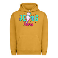Pigment Peanut Butter jesus saves Urban Hoodie - JahusDesignShop