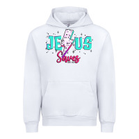 White jesus saves Urban Hoodie - JahusDesignShop