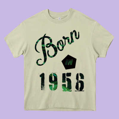 Born In 1956 Heavy Core Tee Designed By Bettercallsaul