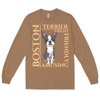 Toasted Coconut boston terrier t  shirt boston terrier dog traits gift t  shirt Long Sleeve Tee - longCreatives