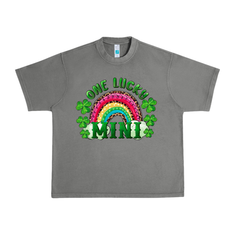 St Patricks Day One Lucky Mini Urban Heavy Tee by RanaPortraitStore | Teevron