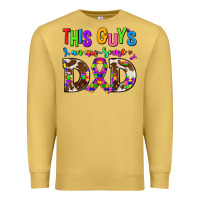 Antique Gold this guys an ausome dad Premium Sweatshirt - AdoDesignShop