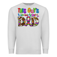 Dove Grey this guys an ausome dad Premium Sweatshirt - AdoDesignShop
