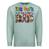 Seafoam this guys an ausome dad Premium Sweatshirt - AdoDesignShop