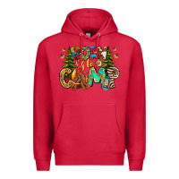 Cardinal Born To Camp Premium Hoodie - CowhideDigitalArt