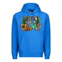 True Royal Born To Camp Premium Hoodie - CowhideDigitalArt
