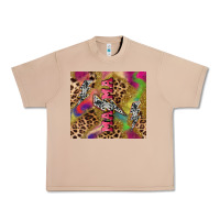 Burro Colorful leopard lightning bolt tumbler mother's Urban Heavy Tee - HowdyJamesFarm