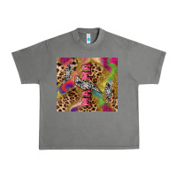 Tornado Colorful leopard lightning bolt tumbler mother's Urban Heavy Tee - HowdyJamesFarm