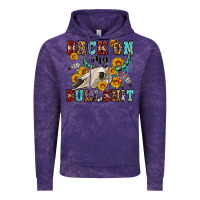Cloud Purple back on my bullshit western olivia Vintage Hoodie - OliviaCreatesArt