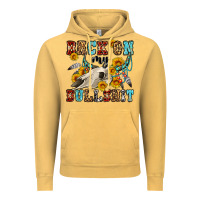 Vintage Mustard back on my bullshit western olivia Vintage Hoodie - OliviaCreatesArt