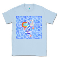 Dusty Blue hippie soul Classic Tee - TumblerDesignByShophia
