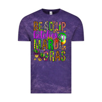 Cloud Purple Bead up bitches it's Mardi Gras Vintage Tee - HowdyJamesFarm
