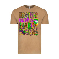 Vintage Camel Bead up bitches it's Mardi Gras Vintage Tee - HowdyJamesFarm