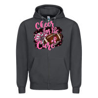 Smoke cheer for the cure Zipper Hoodie - BarkalooDesign