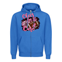 True Royal cheer for the cure Zipper Hoodie - BarkalooDesign