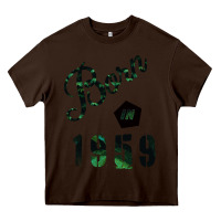 Chocolate Brown Born In 1959 Heavy Core Tee - Bettercallsaul