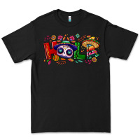 Black Hola Cinco De Mayo Premium Tee - NancyCooperArtShop