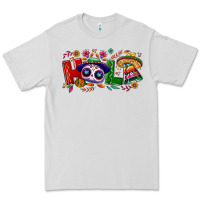 Dove Grey Hola Cinco De Mayo Premium Tee - NancyCooperArtShop