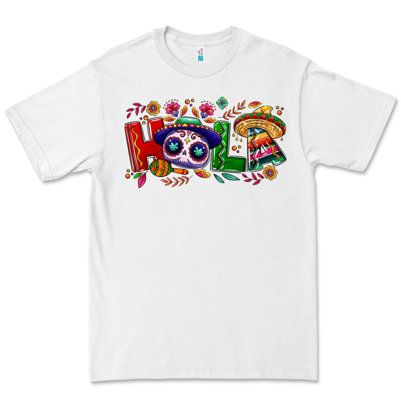 Hola Cinco De Mayo Premium Tee by NancyCooperArtShop | Teevron