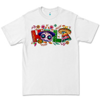 White Hola Cinco De Mayo Premium Tee - NancyCooperArtShop