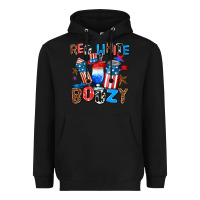 Black red white boozy Heavyweight Hoodie - AdoDesignShop
