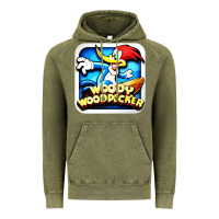 Vintage Olive #woody woodpecker character Vintage Hoodie - longCreatives